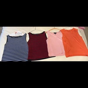 ANN TAYLOR Knit tank top bundle